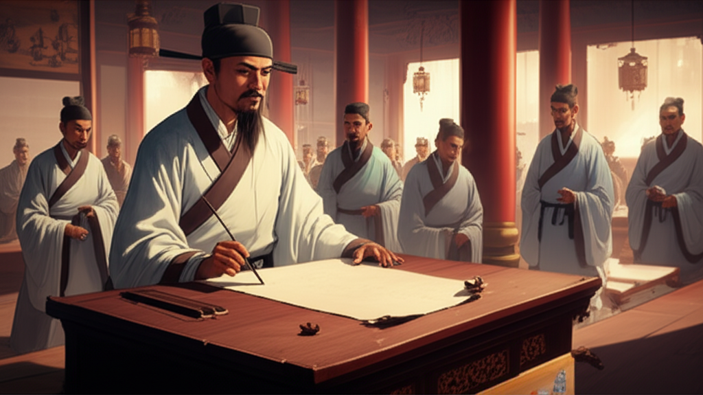 Zhong Kui at the imperial examination